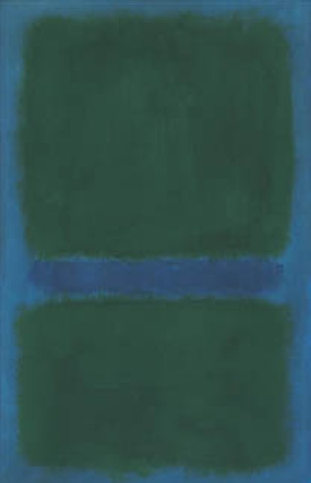 Untitled 1968 Blue On Blue Ground painting - Mark Rothko Untitled 1968 Blue On Blue Ground art painting